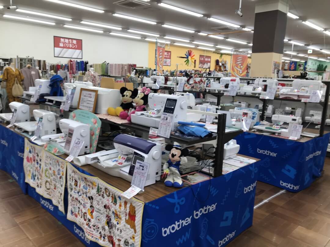 スーパービバホーム三郷店2f ヴィシーズ三郷店 ミシン修理 販売 有限会社 水本ミシン商会 スーパービバホーム三郷店2f ヴィシーズ三郷店 ミシン修理 販売 有限会社 水本ミシン商会
